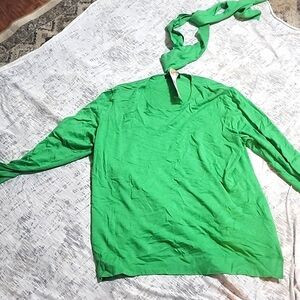 Jones new York lime green sweater New